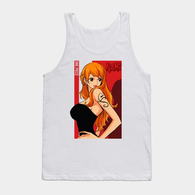 Nami One Piece Fashion Tank Top by KDungUniversal